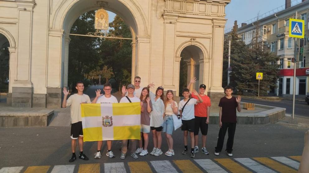 Юные ставропольцы отправилась отдыхать в военно-исторический лагерь