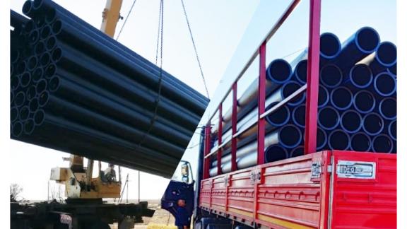 В Арзгирском округе реконструируют три километра магистрального водовода