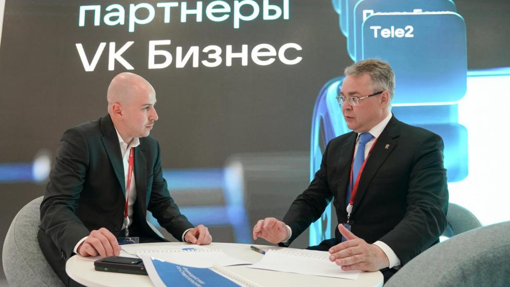 Губернатор Ставрополья пообщался с молодёжью с помощью мультимедийной площадки ПМЭФ