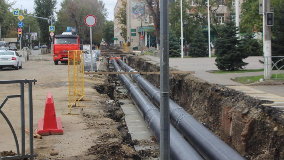 В Невинномысске задерживается ввод в строй обновлённого участка тепломагистрали