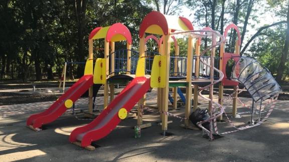 В Ставрополе завершают благоустройство сквера возле кинотеатра