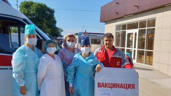 В селе Прикумском на Ставрополье врачи проекта «За здоровье» обследовали более ста пациентов