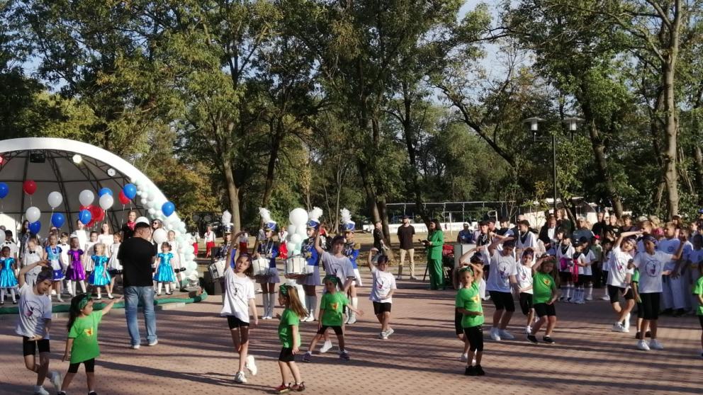 В посёлке Минераловодского округа открылась парковая зона