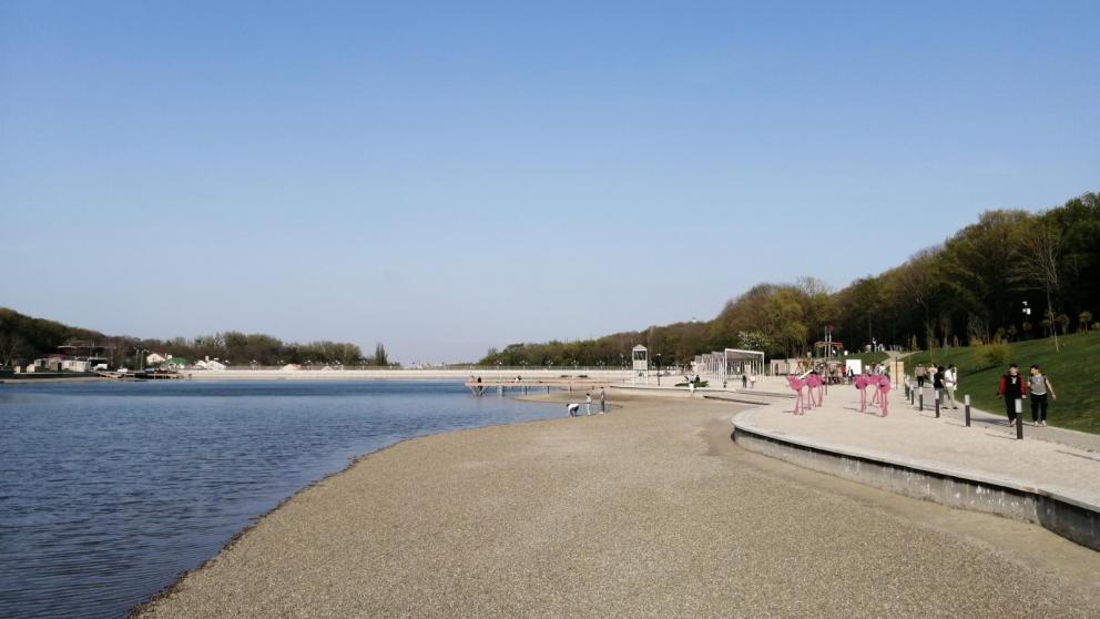 В Ставрополе открыли для купания Комсомольский пруд