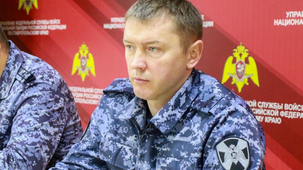 Ставропольцам рассказали о работе росгвардейцев