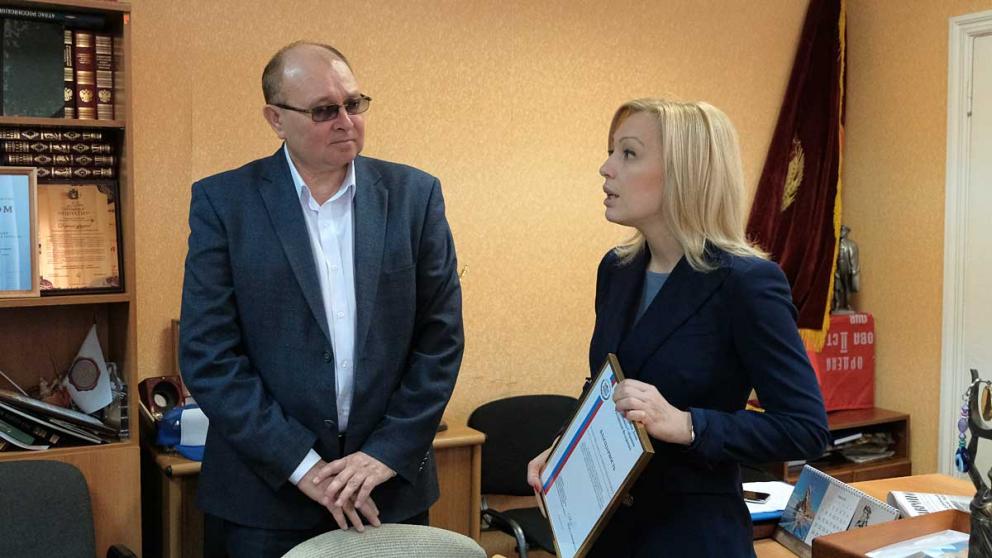 Ольга Тимофеева встретилась с коллективом «Ставропольской правды»