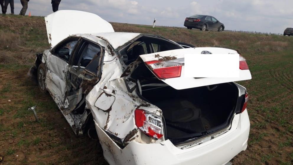 Три человека пострадали в тройной автоаварии в Новоселицком районе