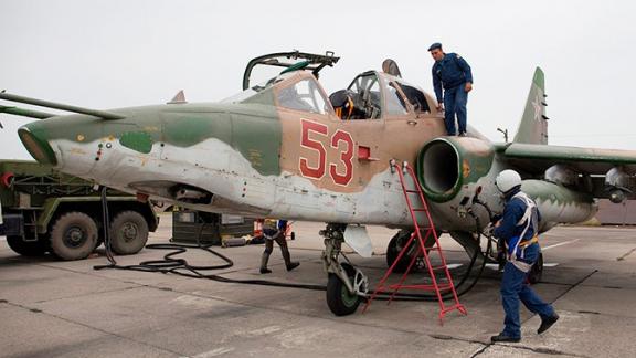 Три модернизированных самолёта «Суперграч» прибыли на Ставрополье