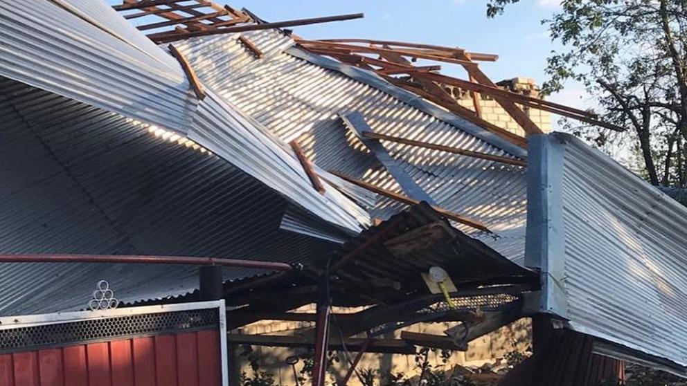 В Кочубеевском районе Ставрополья устраняют последствия стихии