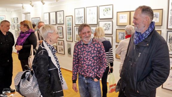 Живописец Олег Чернов представил в Пятигорске проект «По страницам романа «Герой нашего времени»