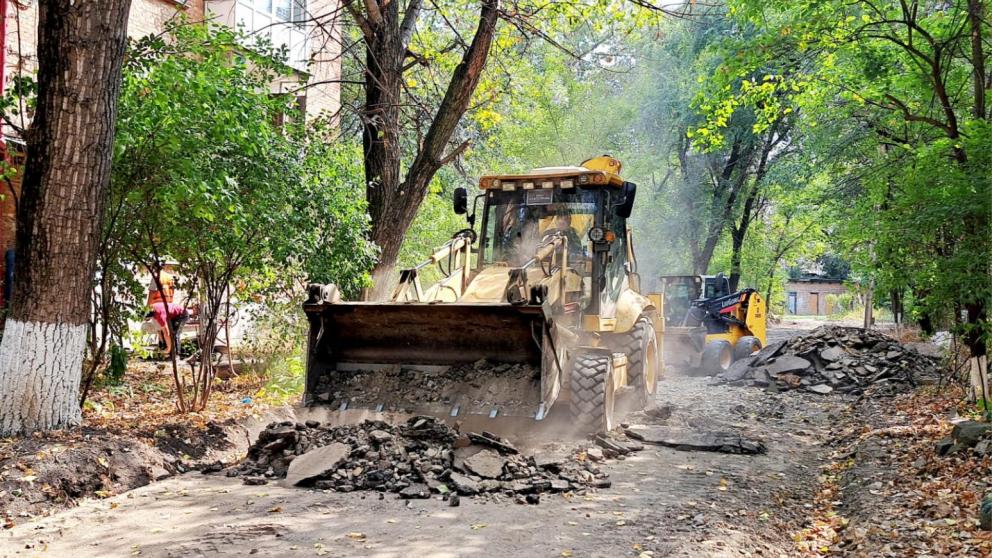 В Минеральных Водах стартовал ремонт придомовых территорий