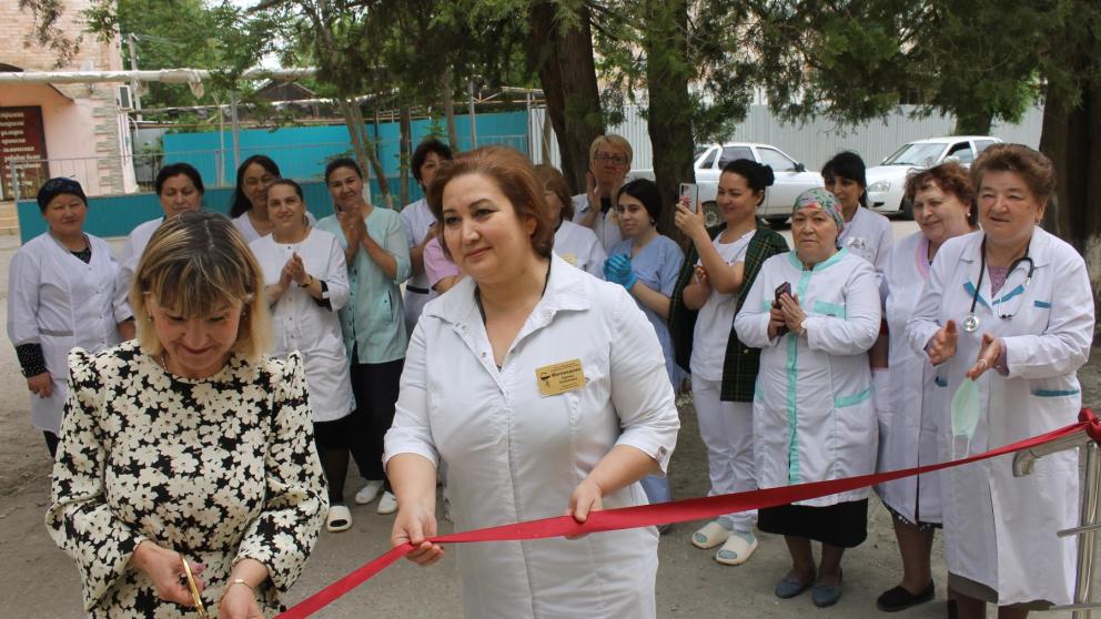 В поселке Нефтекумского округа после капремонта открылся корпус участковой больницы