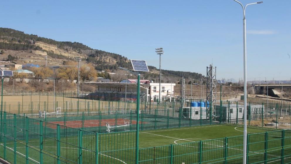 В Кисловодске создали четыре теннисных корта