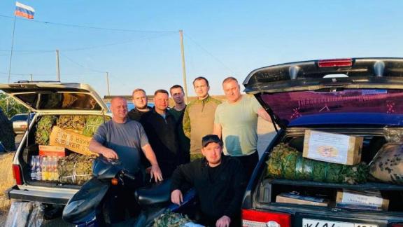 Очередной конвой доставили в зону СВО из Советского округа Ставрополья