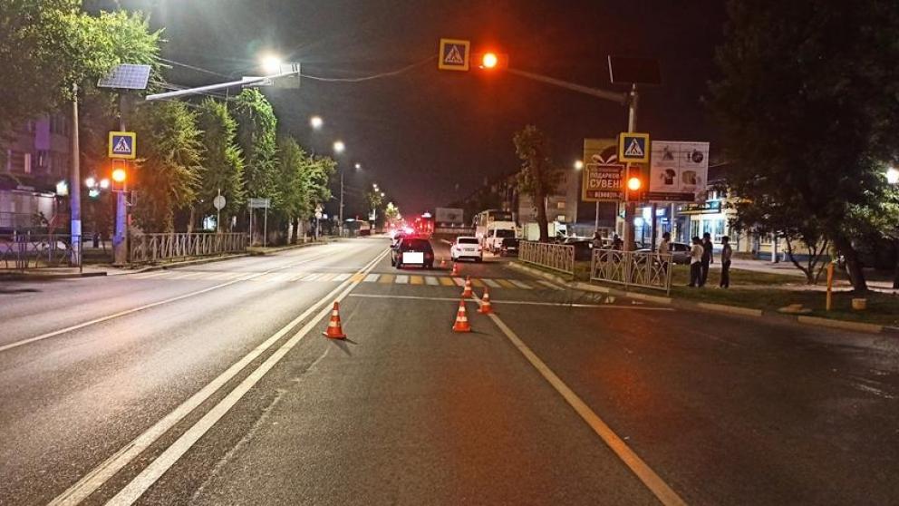 В Невинномысске сбитый на «зебре» пешеход доставлен в реанимацию