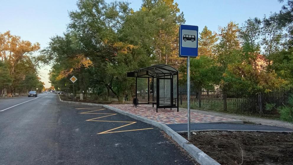 В городе Ипатово отремонтировали социально значимую дорогу