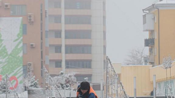 На выходных в Ставропольском крае обещают снег с дождём