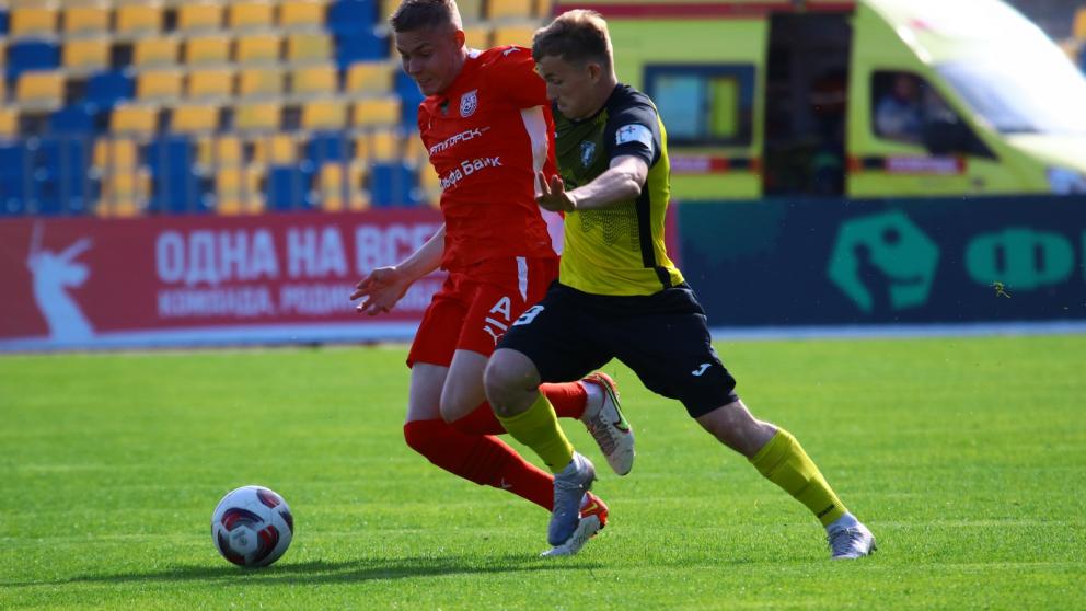 Футболисты пятигорского «Машука-КМВ» достигли мира в Ульяновске