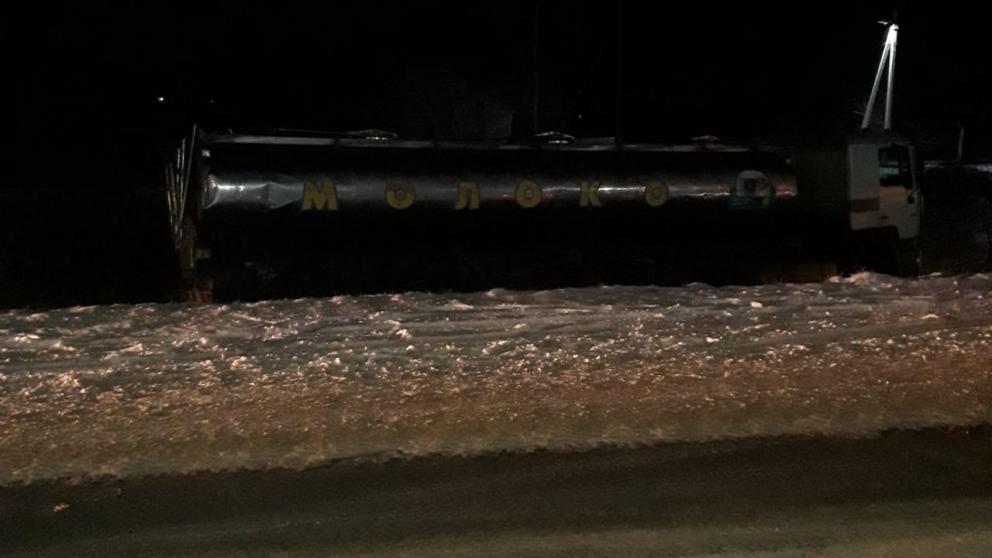 В Изобильненском округе Ставрополья молоковоз наехал на человека