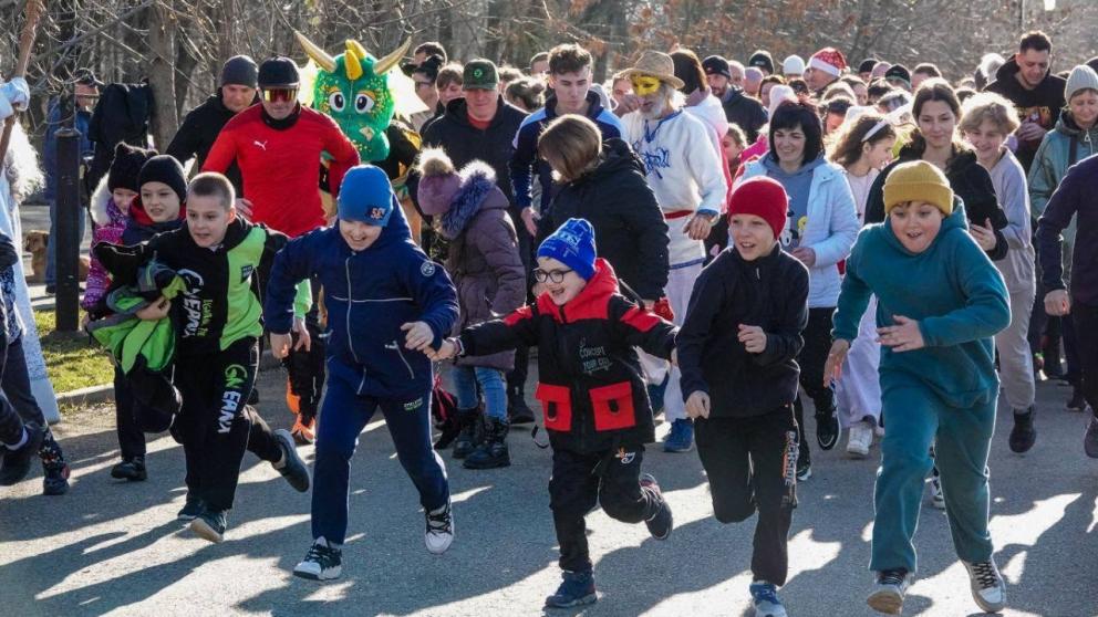 В Невинномысске состоялся «Мандариновый забег» на две тысячи метров