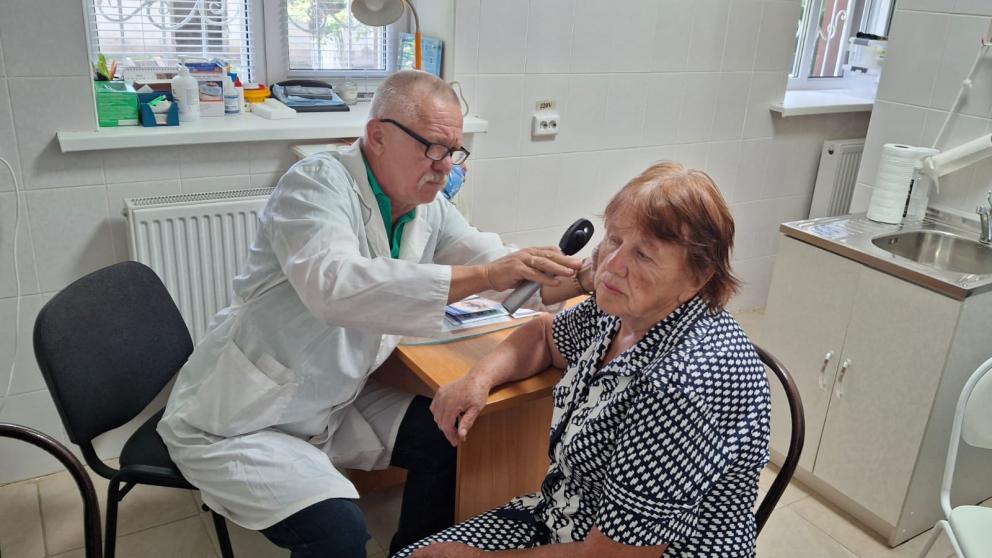 На Ставрополье бригада медиков «За здоровье» посетила село Казинку