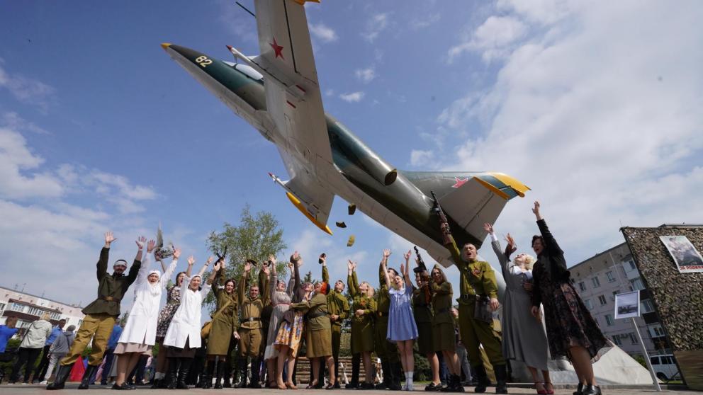 Во имя жизни на земле: В посёлке Рыздвяном прошло мероприятие, посвященное Дню Победы