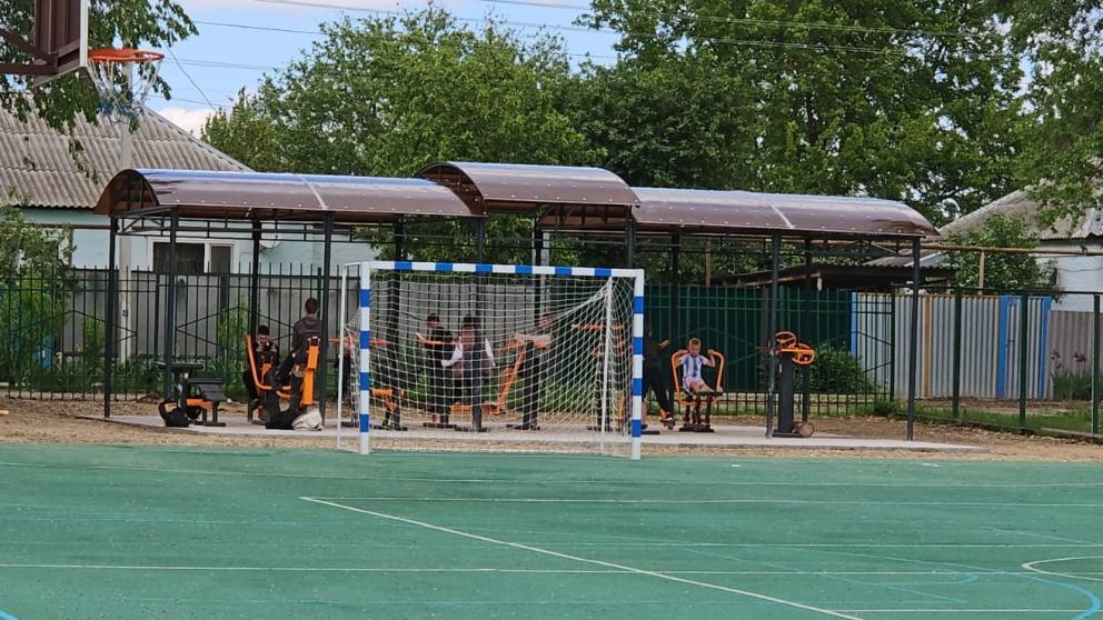 В посёлке Селивановка на Ставрополье появится тренажёрная площадка