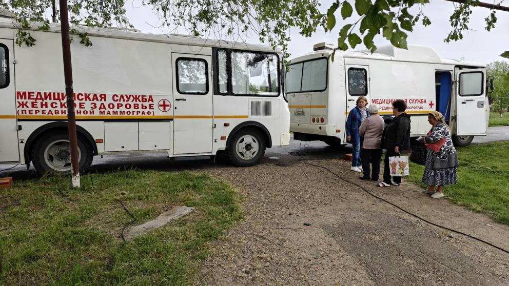 В посёлке Новоалександровского округа Ставрополья побывала медбригада