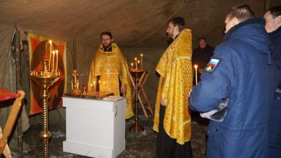 Храм в армейской палатке появился в Будённовском районе