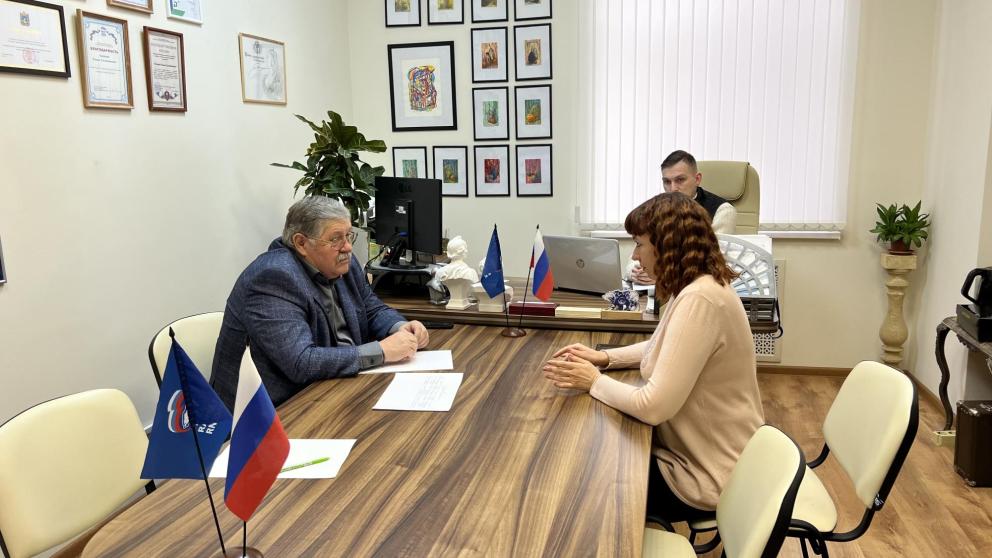 Депутат Думы Ставропольского края Николай Кашурин провёл приём граждан