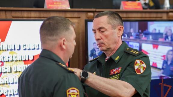 В Пятигорске прошло расширенное заседание военного совета Росгвардии