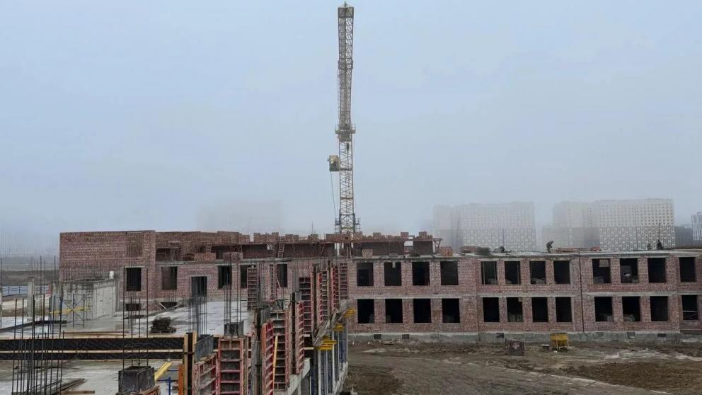 В Ставрополе продолжается строительство школы на 1550 мест