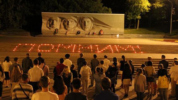 Акцию «Завтра была война» провели полицейские в память о погибших на фронтах Великой Отечественной войны