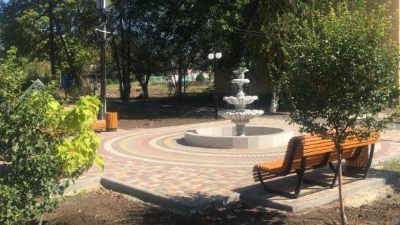В Труновском районе Ставрополья открыли первый фонтан