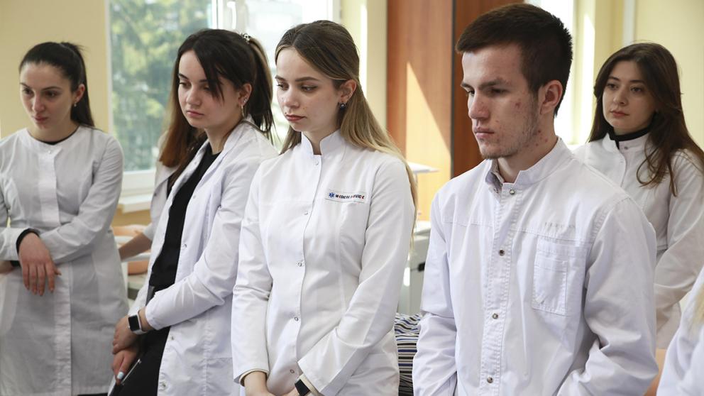 В СКФУ для волонтёров организовали курсы первой медицинской помощи