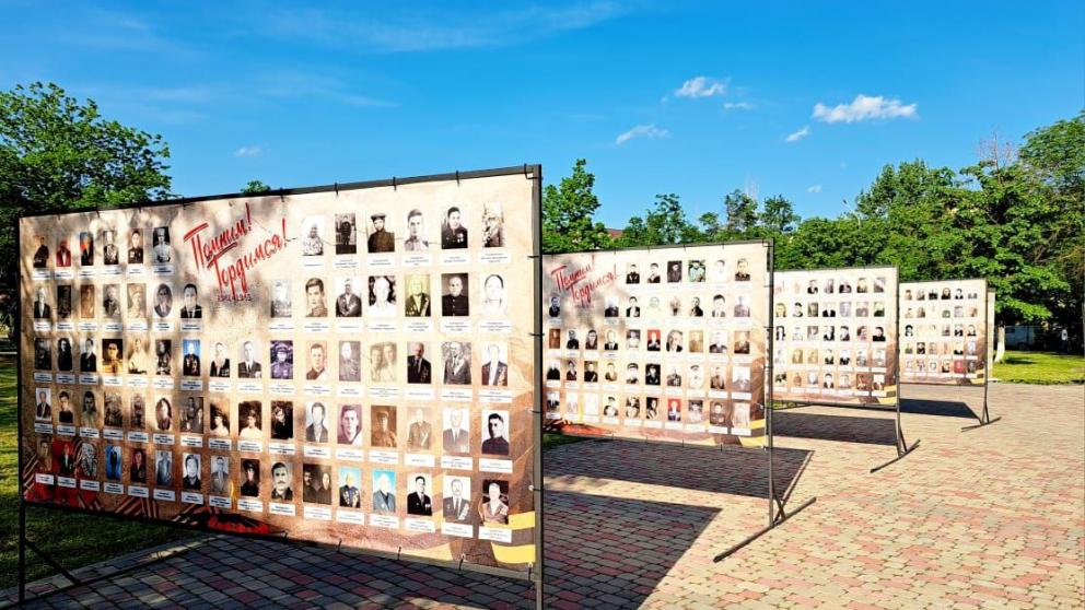 В Минеральных Водах установили экспозицию «Народная Победа»