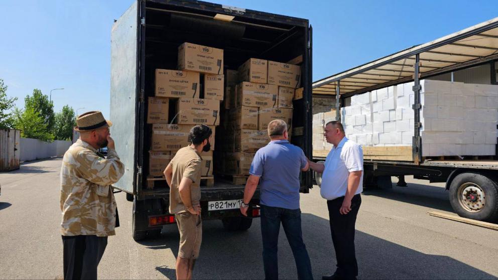 Жители Предгорного округа отправили более 10 тонн груза в Курскую область