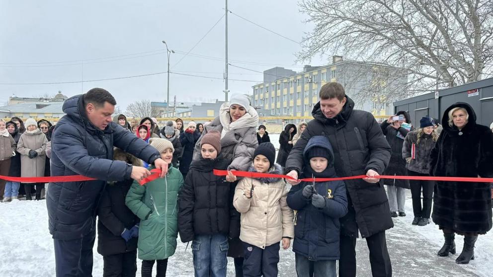В Зеленокумске при господдержке открыли два спортивных объекта