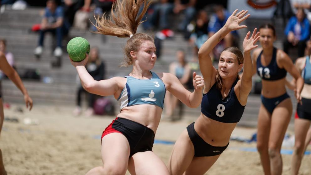 Команда «Ставрополье» в седьмой раз стала чемпионом страны по пляжному гандболу