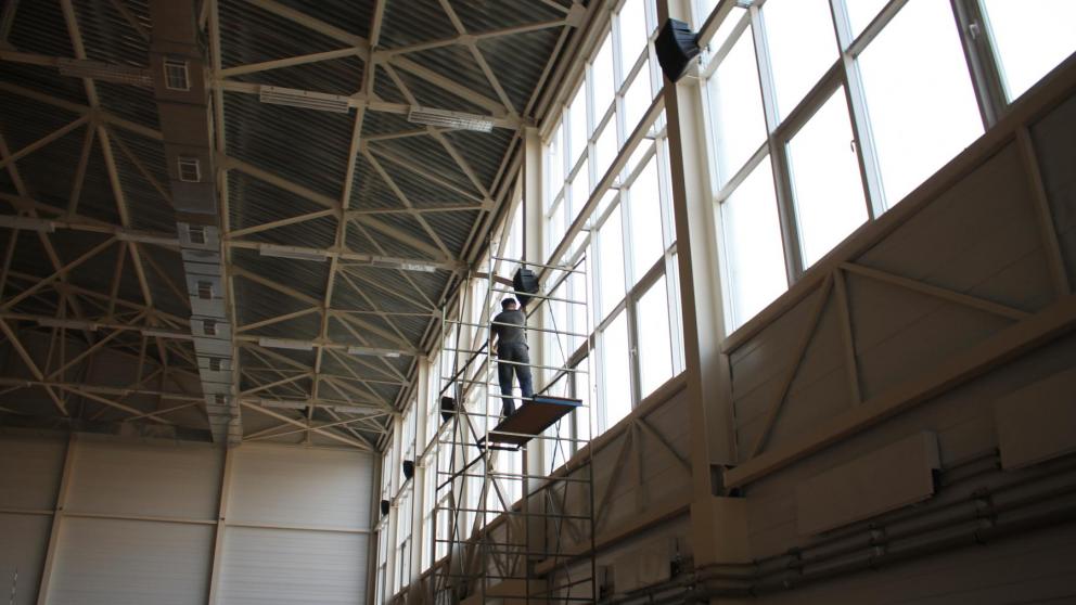 В новом ФОКе Кисловодска устанавливают звуковое оборудование