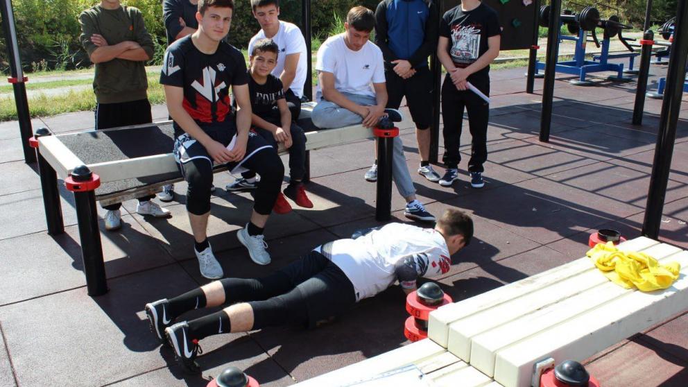 В Курском округе Ставрополья обустроят вторую спортплощадку для сдачи норм ГТО