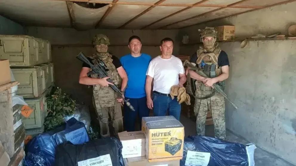Жители Туркменского округа Ставрополья отправили очередной груз в зону СВО