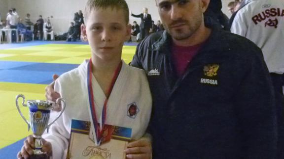 Даниил Сомов из Солнечнодольска победил на Международном турнире по борьбе дзюдо