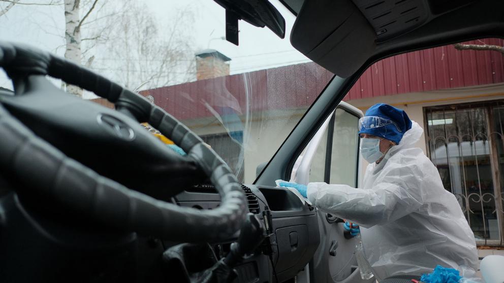 Общественный транспорт в Ставрополе дезинфицируют не менее четырёх раз в день