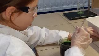 Пятиклассница из Невинномысска изучает свойства кристаллов