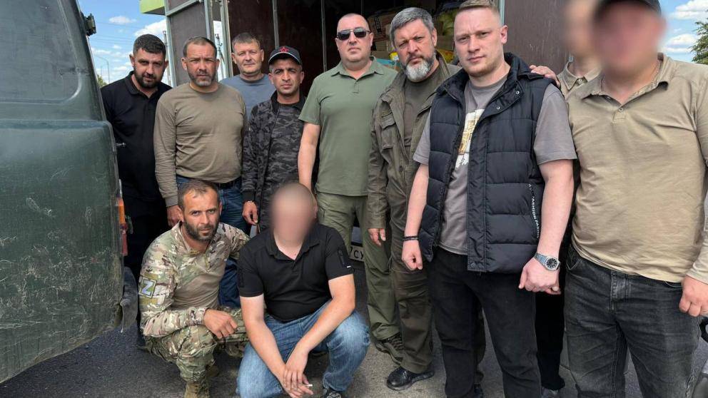 Делегация Кировского округа привезла очередной груз в зону СВО