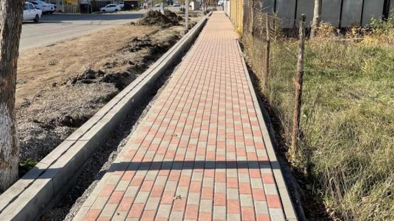 В селе Андроповского округа Ставрополья отремонтируют тротуар 