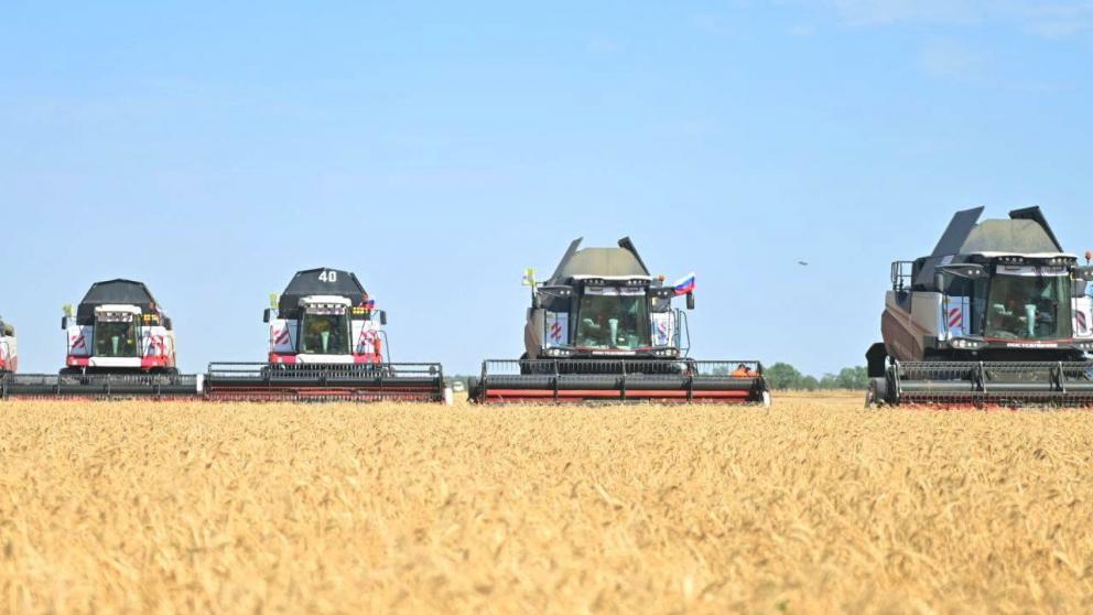 Прикумские хлеборобы преодолели стотысячный рубеж по намолоту зерновых