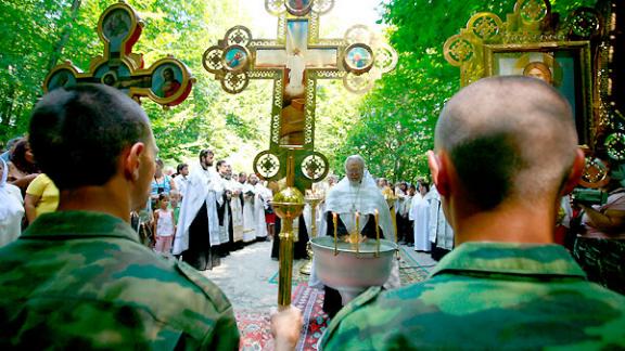 В Ставрополе впервые прошло массовое крещение