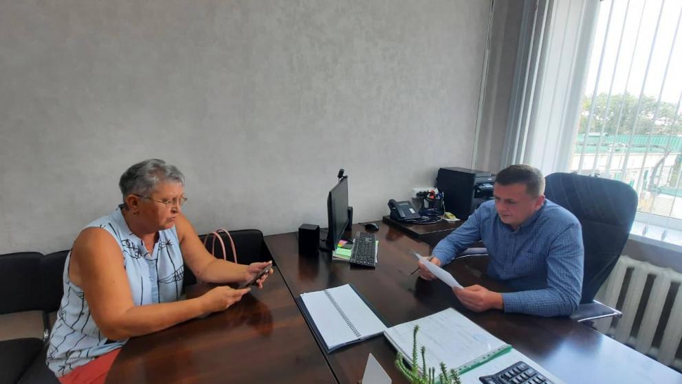 День личного приёма граждан прошёл в администрации Андроповского округа